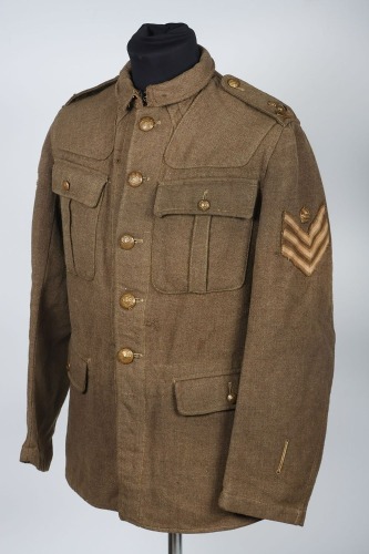WW1, Great War, British 02 Pattern Service Dress Tunic, Royal Inniskilling Fusiliers.