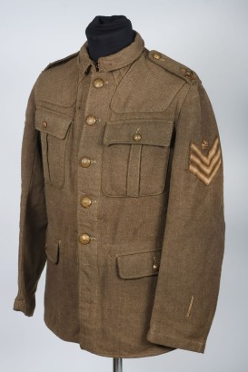 WW1, Great War, British 02 Pattern Service Dress Tunic, Royal Inniskilling Fusiliers.