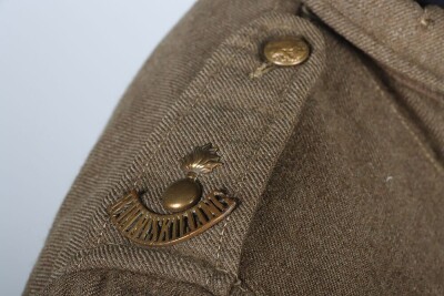 WW1, Great War, British 02 Pattern Service Dress Tunic, Royal Inniskilling Fusiliers. - 6