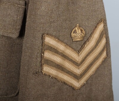 WW1, Great War, British 02 Pattern Service Dress Tunic, Royal Inniskilling Fusiliers. - 11