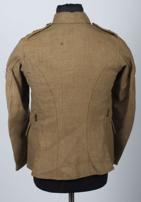 WW1, Great War, British 02 Pattern Service Dress Tunic, Durham Light Infantry. - 4