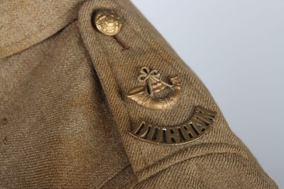 WW1, Great War, British 02 Pattern Service Dress Tunic, Durham Light Infantry. - 6