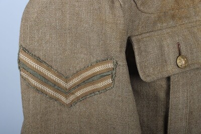 WW1, Great War, British 02 Pattern Service Dress Tunic, Durham Light Infantry. - 8