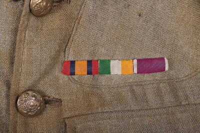 WW1, Great War, British 02 Pattern Service Dress Tunic, Durham Light Infantry. - 11