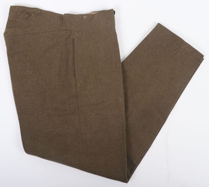 WW1, Great War, British 02 Pattern Service Dress Trousers.