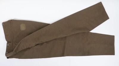 WW1, Great War, British 02 Pattern Service Dress Trousers. - 8