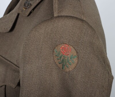 WW1 British, 1st/6th Battalion, The Kings Liverpool Regiment, 'Liverpool Rifles', Cuff Rank Tunic, Attributed MC Recipient. - 5