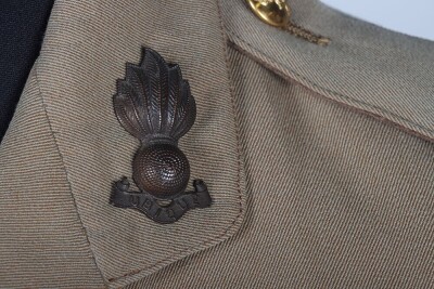 WW1 British Officers Tropical Cuff Rank Tunic, Royal Field Artillery. - 6