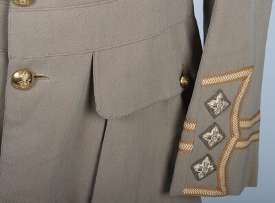 WW1 British Officers Tropical Cuff Rank Tunic, Royal Field Artillery. - 7