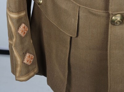 WW1, Great War British Officers Cuff Rank Service Dress Tunic, Royal Warwickshire Regiment. - 7