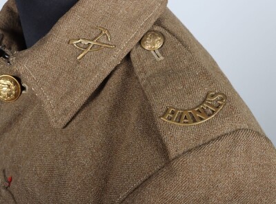 British 1922 Pattern Service Dress Tunic, Hampshire Regiment. - 4