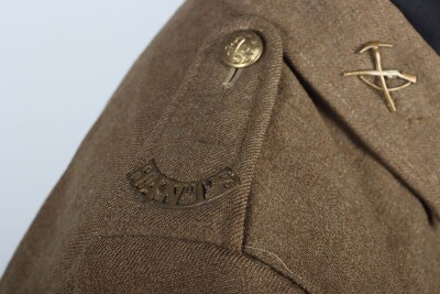 British 1922 Pattern Service Dress Tunic, Hampshire Regiment. - 7