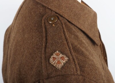 WW2 British Battle Dress Blouse, Royal Norfolk Regiment. - 7