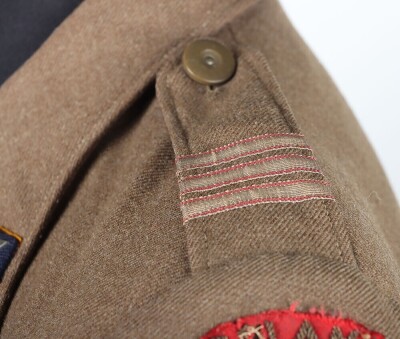 WW2 Polish Forces in Exile Battle Dress Blouse, 3rd Carpathian Heavy Machine Gun Battalion. - 9