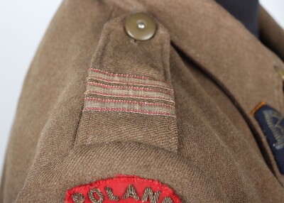 WW2 Polish Forces in Exile Battle Dress Blouse, 3rd Carpathian Heavy Machine Gun Battalion. - 13