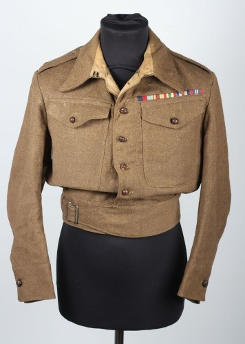 WW2 British Austerity Pattern Battle Dress Blouse.
