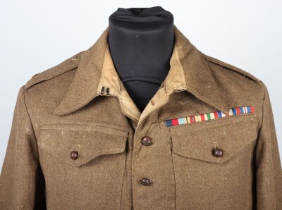 WW2 British Austerity Pattern Battle Dress Blouse. - 2