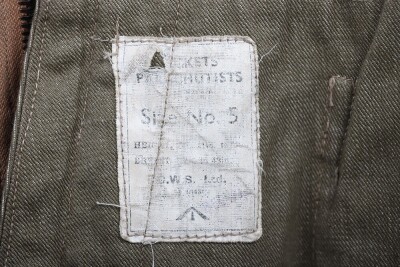 WW2 British Airborne, Parachute Troops, Denim Over Smock,, 1942. - 11