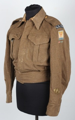 WW2 British Battle Dress Blouse, South East Asia Command.