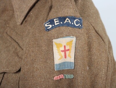 WW2 British Battle Dress Blouse, South East Asia Command. - 7