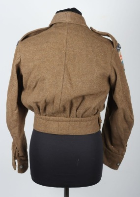 WW2 British Battle Dress Blouse, South East Asia Command. - 9
