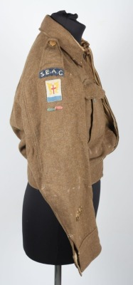 WW2 British Battle Dress Blouse, South East Asia Command. - 10
