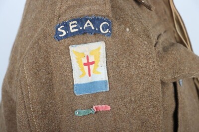WW2 British Battle Dress Blouse, South East Asia Command. - 11