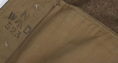WW2 British Austerity Pattern Battle Dress Blouse, Royal Engineers. - 3