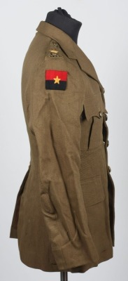 WW2 British, Indian Army Officers Service Dress Tunic. - 2