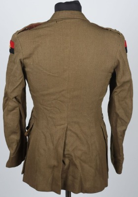 WW2 British, Indian Army Officers Service Dress Tunic. - 3