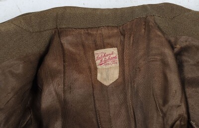 WW2 British, Indian Army Officers Service Dress Tunic. - 9