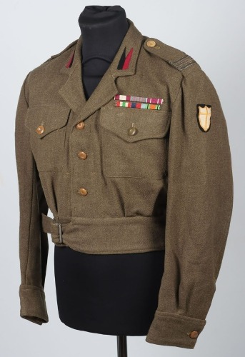 WW2 2nd Polish Corps, Battle Dress Blouse, Theatre Made.