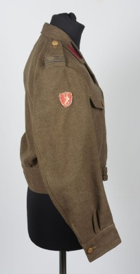 WW2 2nd Polish Corps, Battle Dress Blouse, Theatre Made. - 2