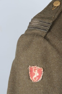 WW2 2nd Polish Corps, Battle Dress Blouse, Theatre Made. - 5