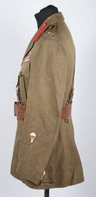 WW2 British Service Dress Tunic and Cap, Major General Arundell Rea Leakey, CB, DSO, MC & Bar. Royal Tank Regiment. - 8