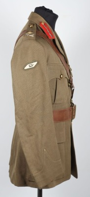 WW2 British Service Dress Tunic and Cap, Major General Arundell Rea Leakey, CB, DSO, MC & Bar. Royal Tank Regiment. - 10