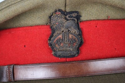 WW2 British Service Dress Tunic and Cap, Major General Arundell Rea Leakey, CB, DSO, MC & Bar. Royal Tank Regiment. - 16