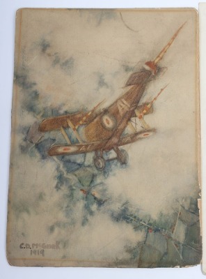 Edward Gerald Oakley-Beuttler (1879-1964) Pen and Ink Cartoon 'Our Peace-Time Air Forces' - 10