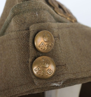 WW1, Great War British Royal Flying Corps, RFC, Side Cap. - 4