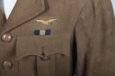 Rare WW1 British Royal Naval Air Service Tunic To Ace Pilot, A J Enstone, DSC, DFC. - 5