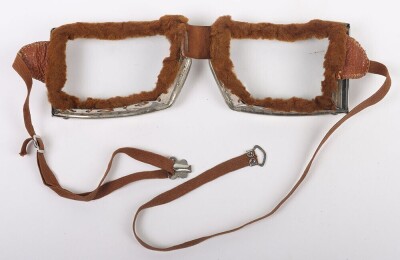 WW1, Great War German Flying Goggles. - 2
