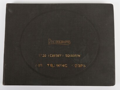 WW2 Air Training Corps, 30 (Cardiff) Squadron, Photograph Album.