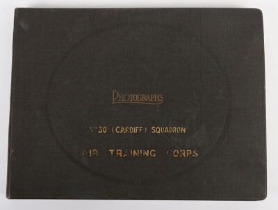 WW2 Air Training Corps, 30 (Cardiff) Squadron, Photograph Album.