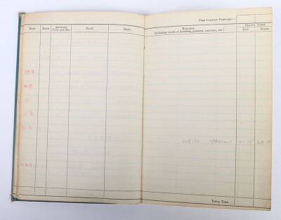 WW2 RAF Navigators Log Book & Medals, 625 Squadron, Bomber Command, 1944-45. - 10