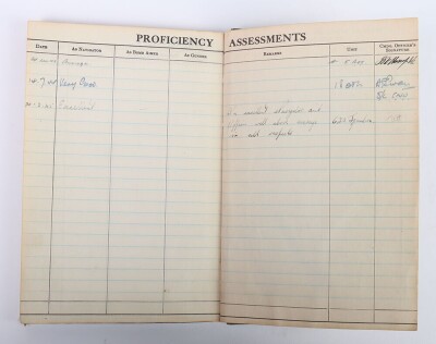 WW2 RAF Navigators Log Book & Medals, 625 Squadron, Bomber Command, 1944-45. - 13