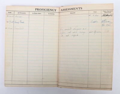 WW2 RAF Navigators Log Book & Medals, 625 Squadron, Bomber Command, 1944-45. - 15