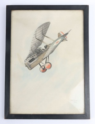 Edward Gerald Oakley-Beuttler (1879-1964) Pen and Ink Cartoon 'Our Peace-Time Air Forces' - 5