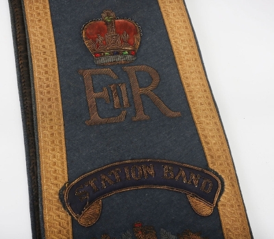 RAF Bridgenorth Station Band Bandmaster Sash - 2