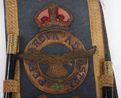 RAF Bridgenorth Station Band Bandmaster Sash - 4