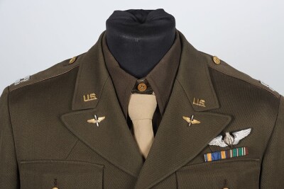 WW2 USAAF, 8th Air Force, Officers Class A Tunic and Shirt. - 2